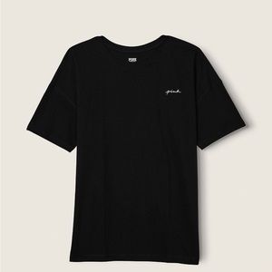 NWT PINK COTTON OVERSIZED SLEEP SHIRT Sleepwear with pocket